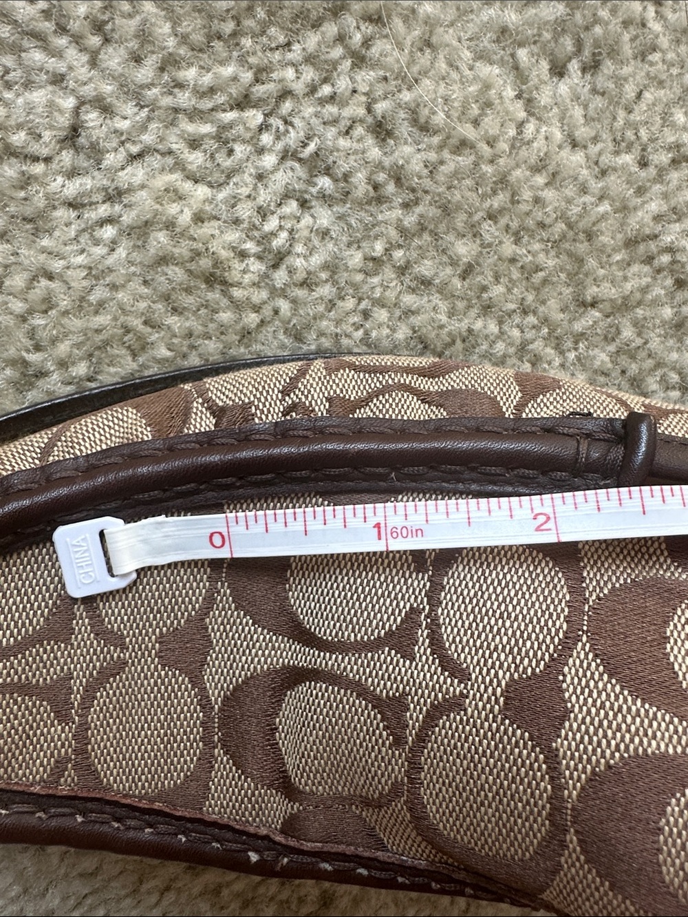 Coach Woman’s Brown Signature Canvas Loafers - Picture 9 of 9